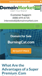 Mobile Screenshot of burningcat.com